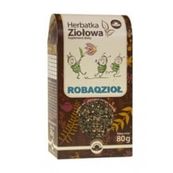 Herbatka Ziołowa ROBAQZIOŁ -Stop Pasożytom 80 gr.
