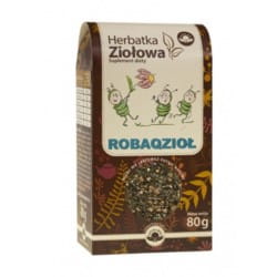Herbatka Ziołowa ROBAQZIOŁ -Stop Pasożytom 80 gr.